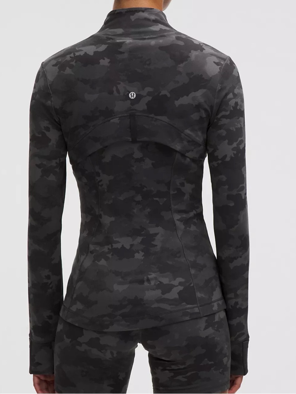 Lululemon Nulu Thawed Camo Black Multi size 8 - Picture 3 of 9